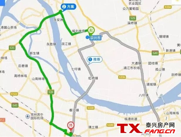泰常过江通道设计图(图1) 泰常过江通道