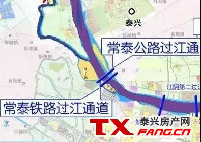 常泰过江通道即将启动 泰兴楼市会有何影响？