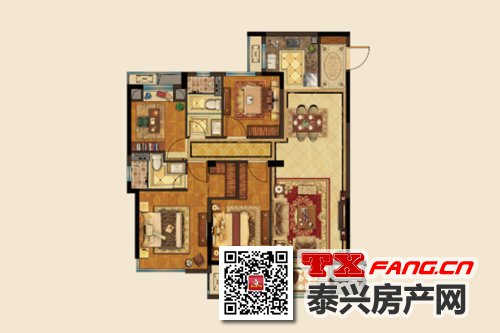 泰兴祥生泰和苑户型图