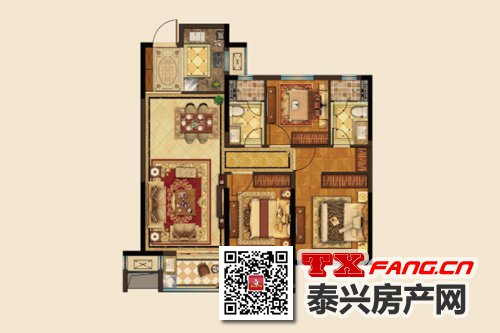 泰兴祥生泰和苑户型图