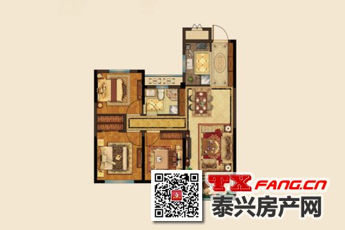 泰兴祥生泰和苑户型图