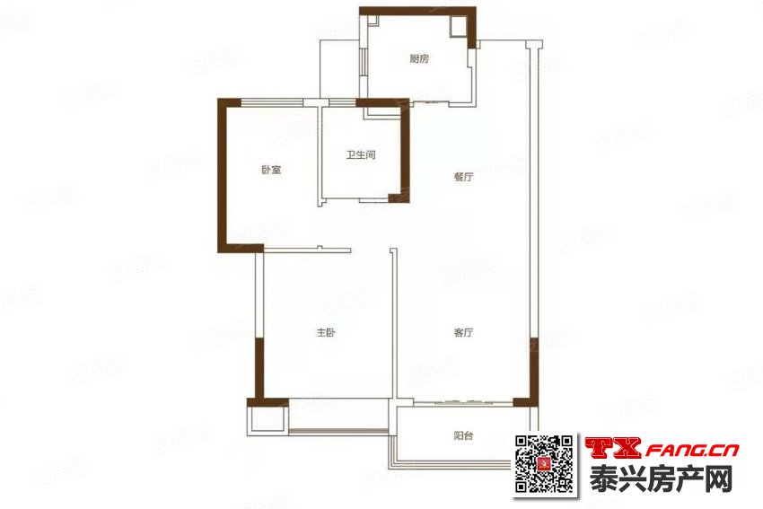 泰兴恒大悦府户型图