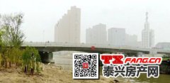 泰兴“双水润城”景观加快建设