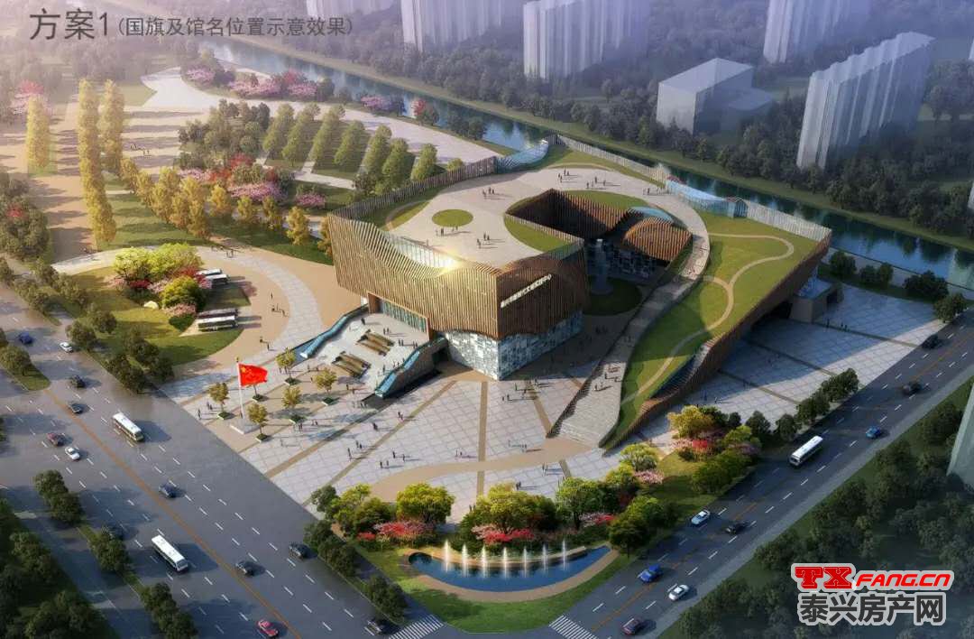 泰兴城东又添地标建筑